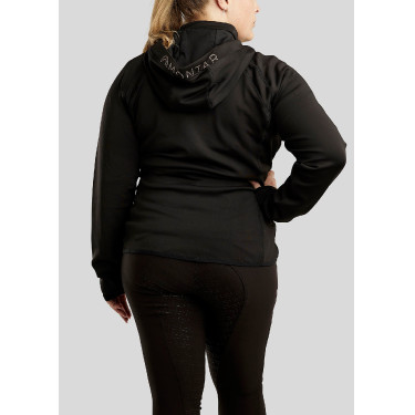 Felpa con zip Montar con cappuccio Liza donna Curve Felpa con zip Montar con cappuccio Liza donna Curve