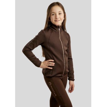 Felpa con zip Montar MoFlora crystal oro rosa bambino Felpa con zip Montar MoFlora crystal oro rosa bambino