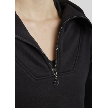 Felpa Montar MoElla con zip a un quarto da donna Felpa Montar MoElla con zip a un quarto da donna