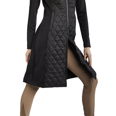 Cappotto lungo trapuntato da donna Montar MoQuinn Cappotto lungo trapuntato da donna Montar MoQuinn