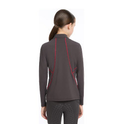 Intimo tecnico LeMieux Young Rider Cenere Bordeaux Intimo tecnico LeMieux Young Rider Cenere Bordeaux
