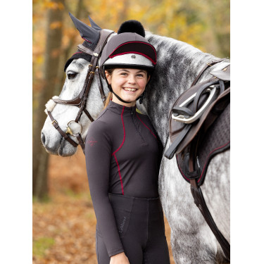 Intimo tecnico LeMieux Young Rider Cenere Bordeaux Intimo tecnico LeMieux Young Rider Cenere Bordeaux