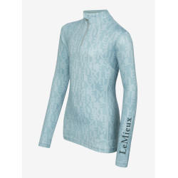 Base Layer LeMieux Casey Young Rider Ghiacciaio Blu