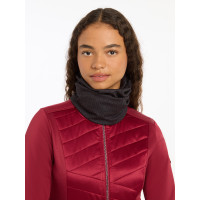 Collo LeMieux elasticizzato stampato Petrolio Blu Collo LeMieux elasticizzato stampato Petrolio Blu