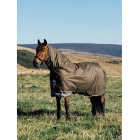 Coperta impermeabile LeMieux Arika Ripstop 200g Alpina Marrone Coperta impermeabile LeMieux Arika Ripstop 200g Alpina Marrone