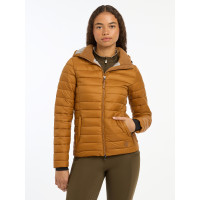Piumino con cappuccio LeMieux Tilly donna Zenzero