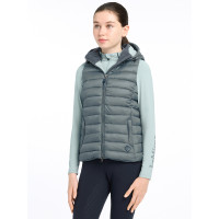 Gilet senza maniche con cappuccio LeMieux Milly Young Rider Petrolio Blu