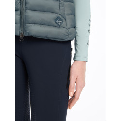 Gilet senza maniche con cappuccio LeMieux Milly Young Rider Petrolio Blu