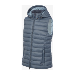 Gilet senza maniche con cappuccio LeMieux Milly Young Rider Petrolio Blu