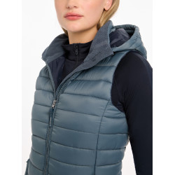 Gilet senza maniche con cappuccio LeMieux Tilly donna Petrolio Blu Gilet senza maniche con cappuccio LeMieux Tilly donna Petrolio Blu