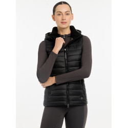 Gilet senza maniche con cappuccio LeMieux Tilly donna Nero modello vecchio Gilet senza maniche con cappuccio LeMieux Tilly donna Nero modello vecchio
