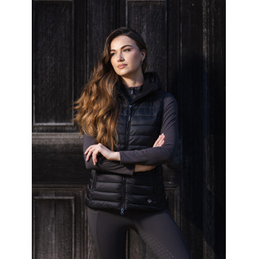 Gilet senza maniche con cappuccio LeMieux Tilly donna Nero modello vecchio Gilet senza maniche con cappuccio LeMieux Tilly donna Nero modello vecchio