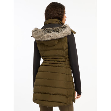 Gilet senza maniche imbottito LeMieux Harper Longline da donna Gilet senza maniche imbottito LeMieux Harper Longline da donna
