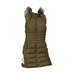 Gilet senza maniche imbottito LeMieux Harper Longline da donna Alpina Marrone Gilet senza maniche imbottito LeMieux Harper Longline da donna Alpina Marrone