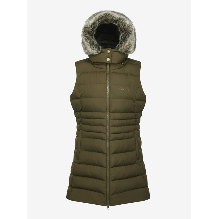Gilet senza maniche imbottito LeMieux Harper Longline da donna Gilet senza maniche imbottito LeMieux Harper Longline da donna