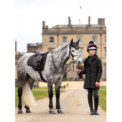 Cappotto impermeabile LeMieux Skye Young Rider Nero