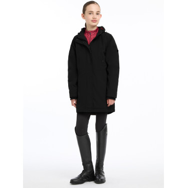 Cappotto impermeabile LeMieux Skye Young Rider Nero