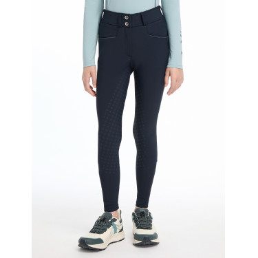 Pantaloni LeMieux fondo in silicone Izzy Young Rider Marina Blu marino