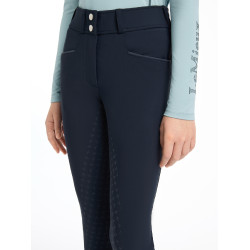 Pantaloni LeMieux fondo in silicone Izzy Young Rider Marina Blu marino