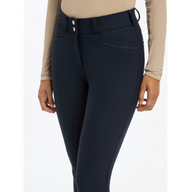 Pantaloni LeMieux Isabelle full grip donna Marina Blu marino