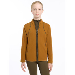 Pile LeMieux con cerniera Felicity Young Rider Zenzero Arancione Pile LeMieux con cerniera Felicity Young Rider Zenzero Arancione