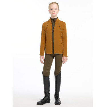 Pile LeMieux con cerniera Felicity Young Rider Zenzero Arancione Pile LeMieux con cerniera Felicity Young Rider Zenzero Arancione