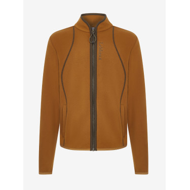 Pile LeMieux con cerniera Felicity Young Rider Zenzero Arancione Pile LeMieux con cerniera Felicity Young Rider Zenzero Arancione