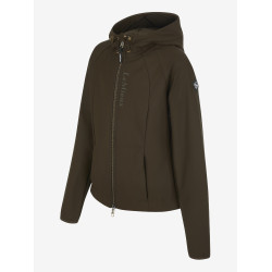 Giacca softshell LeMieux Lottie Young Rider Alpina Marrone