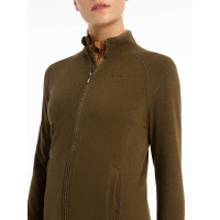 Pile con zip Faye LeMieux Visone Marrone Pile con zip Faye LeMieux Visone Marrone
