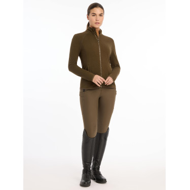 Pile con zip Faye LeMieux Alpina Marrone Pile con zip Faye LeMieux Alpina Marrone