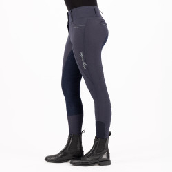 Pantaloni da equitazione Easy Rider Amara Full Marina Blu marino