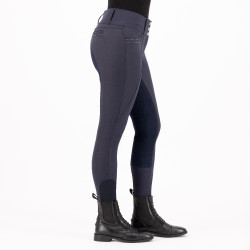 Pantaloni da equitazione Easy Rider Amara Full Marina Blu marino