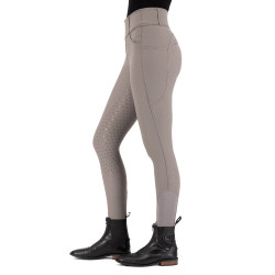 Leggings da equitazione Easy Rider Maxima FullGrip Tundra Marrone