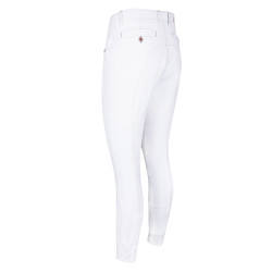 Pantaloni da equitazione Euro-Star Phil FullGrip uomo Bianco