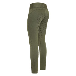 Leggings da equitazione Easy Rider Don FullGrip Oliva Verde
