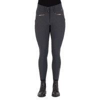 Pantaloni da equitazione Easy Rider Amore FullGrip Calamita grigia Grigio