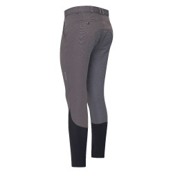 Pantaloni da equitazione Euro-star Marcello FullGrip Calamita grigia Grigio