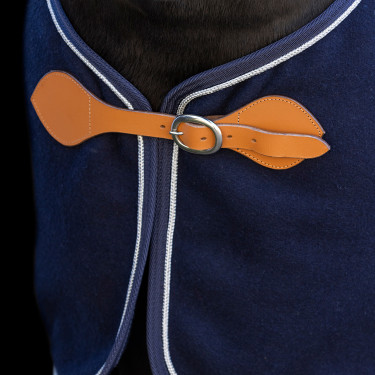 Coperta in lana HV Polo Scottie Marina Blu marino