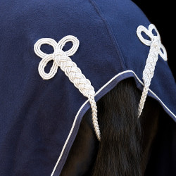 Coperta in lana HV Polo Scottie Marina Blu marino