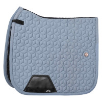 Tapis de selle HV Polo Essential Dressage Brume bleue foncé