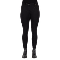 Pantaloni da equitazione Easy Rider Joy Winter FullGrip Nero