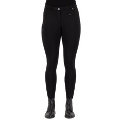 Pantaloni da equitazione Easy Rider Joy Winter FullGrip Nero