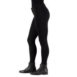 Pantaloni da equitazione Easy Rider Joy Winter FullGrip Nero
