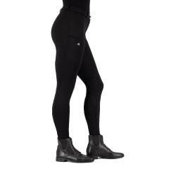Pantaloni da equitazione Easy Rider Joy Winter FullGrip Nero