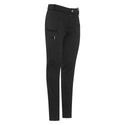 Pantaloni da equitazione Easy Rider Joy Winter FullGrip Bambini Nero