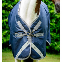 Coperta Horseware Amigo Bravo 12 XL 0g Marina / grigio titanio / argento Blu marino Coperta Horseware Amigo Bravo 12 XL 0g Marina / grigio titanio / argento Blu marino