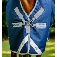 Coperta Horseware Amigo Bravo 12 Wug 0g Marina / grigio titanio / argento Blu marino