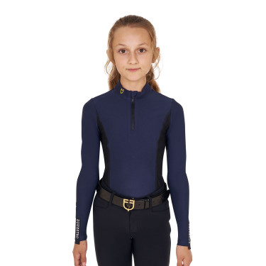 Maglia intima Equestro da allenamento a maniche lunghe per ragazza