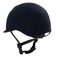 Casco Equestro logo in rilievo Meteor unisex Marina Blu marino