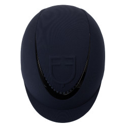 Casco Equestro logo in rilievo Meteor unisex Marina Blu marino